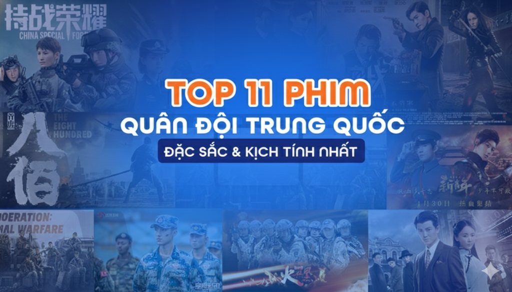Top 11 phim quân đội Trung Quốc đặc sắc và kịch tính nhất