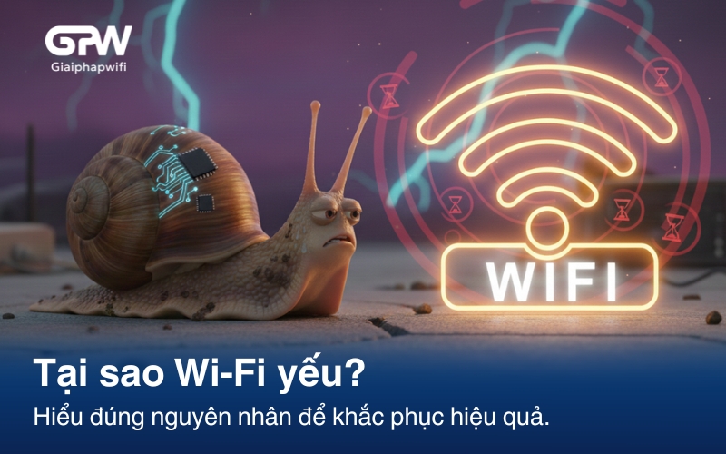 Tại sao Wi-Fi yếu? Bật mí tại sao Wi-Fi đầy nhưng mạng yếu?