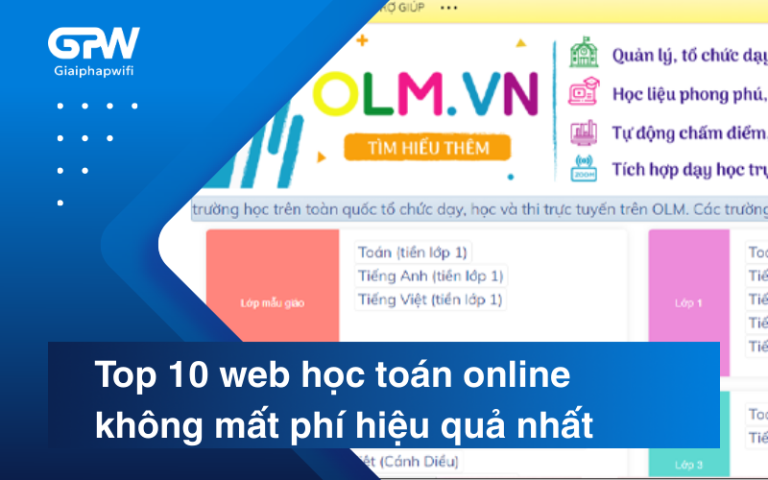 Top 10 web học toán online không mất phí hiệu quả nhất